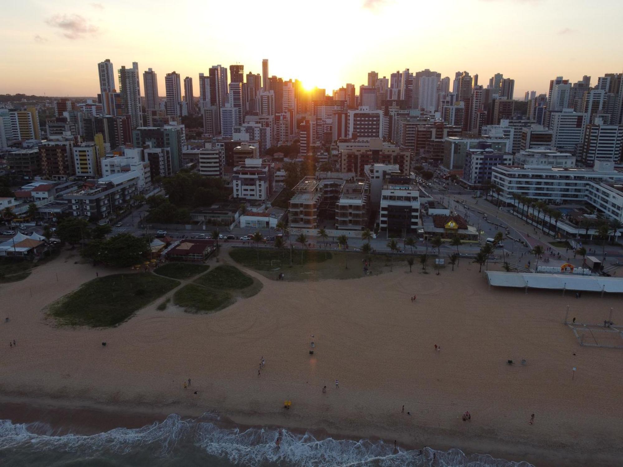 Flat A Beira Mar Na Orla De Cabo Branco Lägenhet João Pessoa Exteriör bild