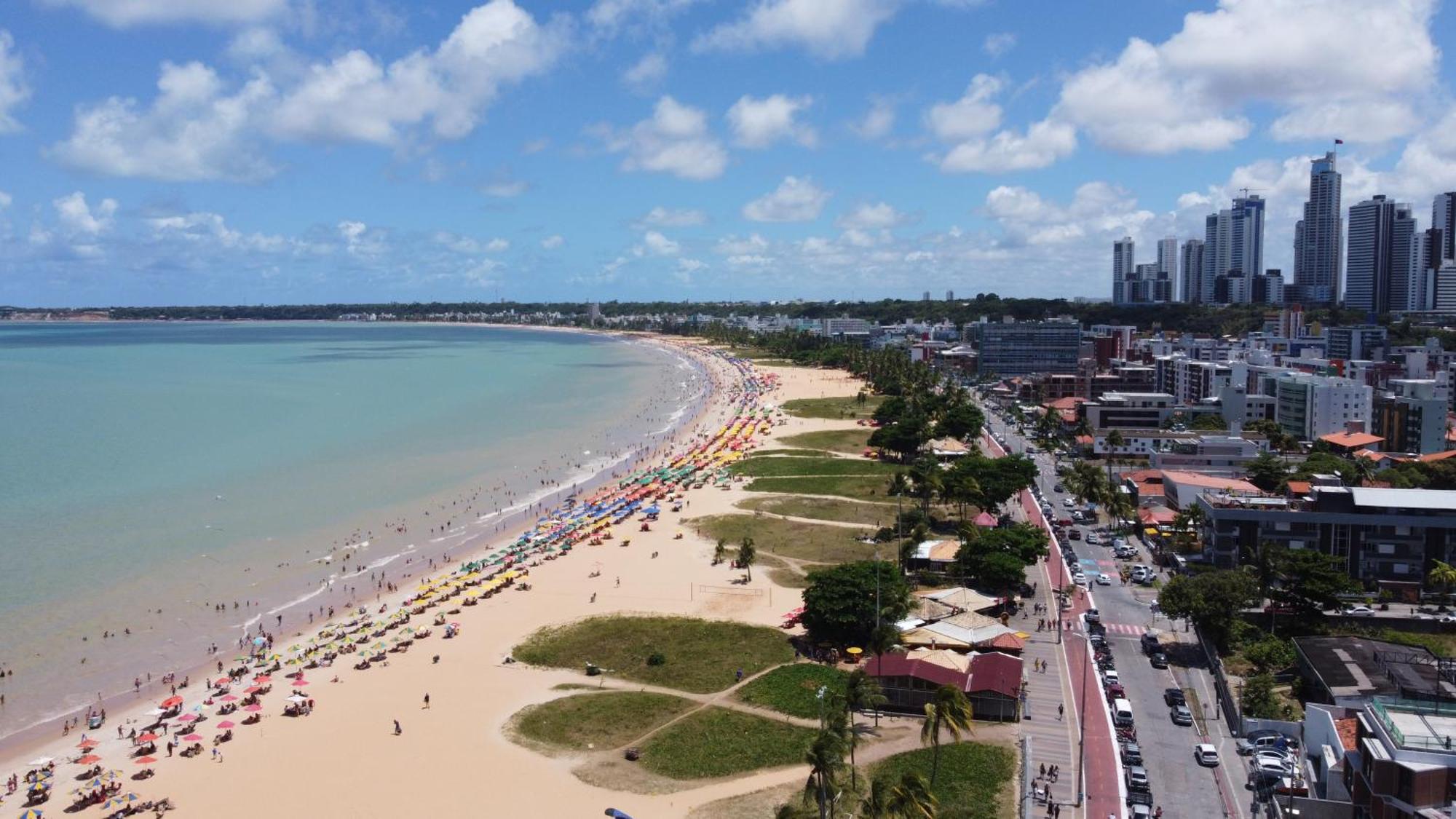 Flat A Beira Mar Na Orla De Cabo Branco Lägenhet João Pessoa Exteriör bild