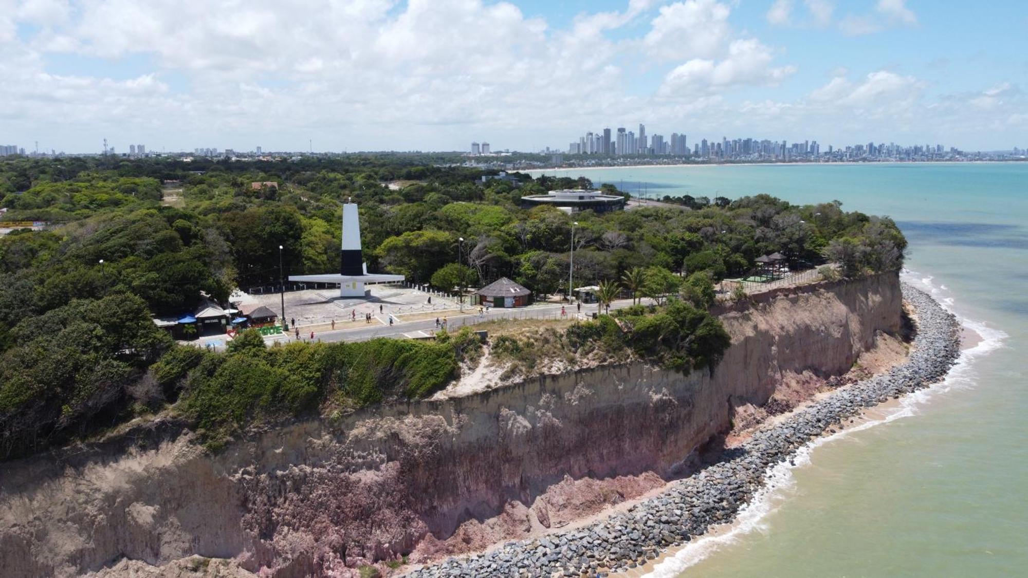 Flat A Beira Mar Na Orla De Cabo Branco Lägenhet João Pessoa Exteriör bild