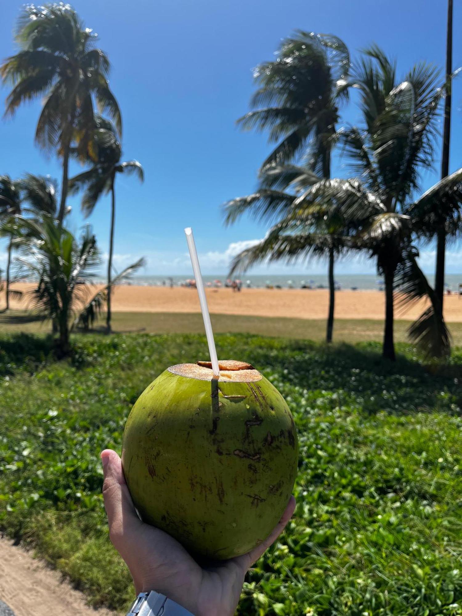 Flat A Beira Mar Na Orla De Cabo Branco Lägenhet João Pessoa Exteriör bild