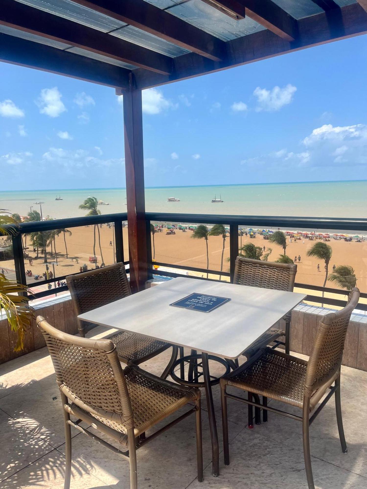 Flat A Beira Mar Na Orla De Cabo Branco Lägenhet João Pessoa Exteriör bild