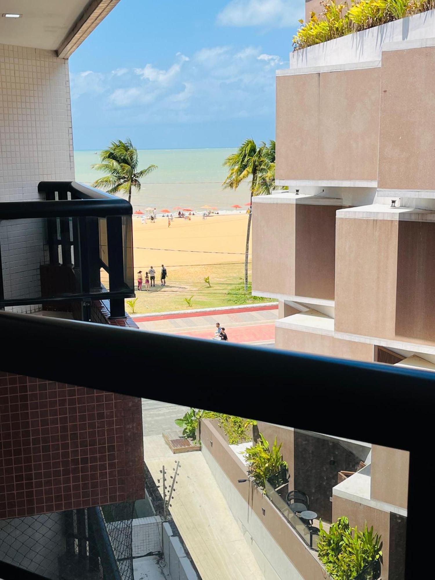 Flat A Beira Mar Na Orla De Cabo Branco Lägenhet João Pessoa Exteriör bild
